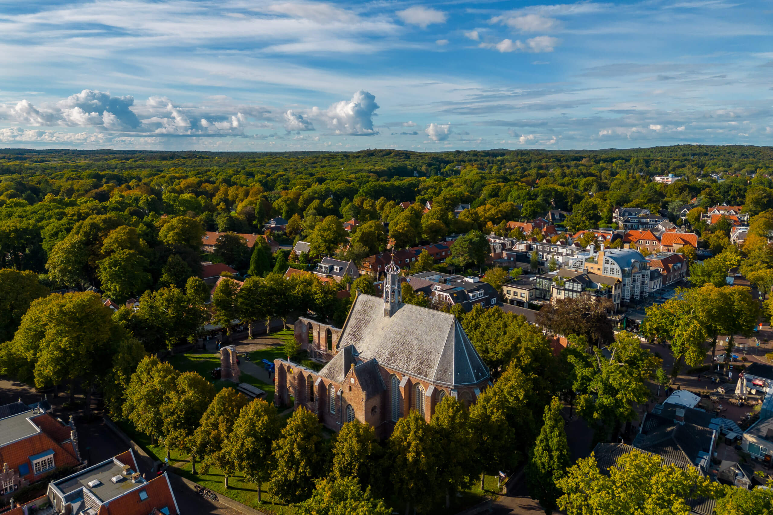Drone Ruinekerk