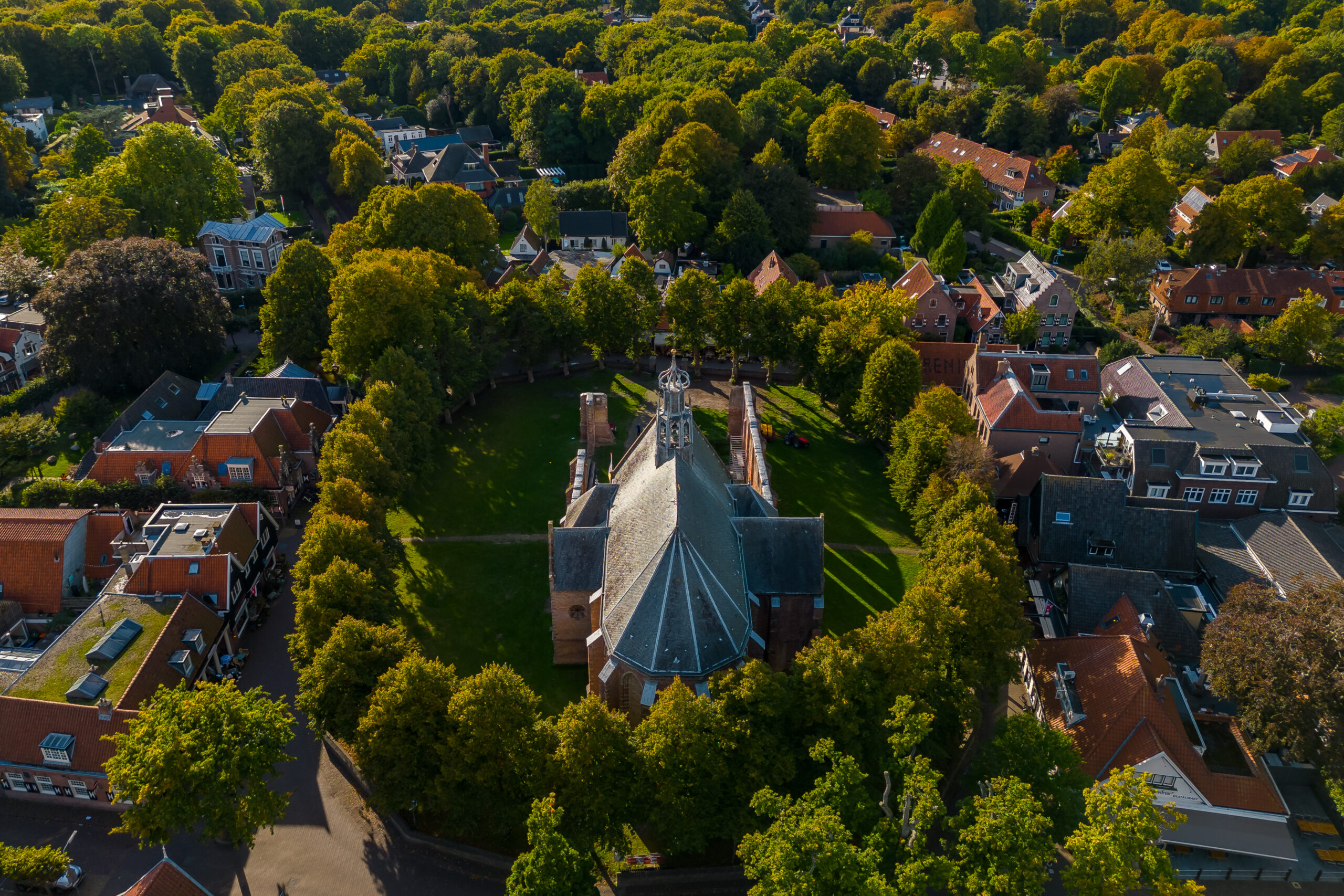 Drone Ruinekerk