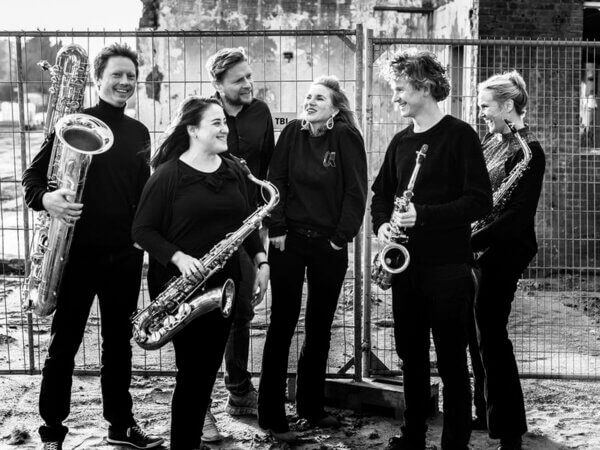 Berlage Saxophone Quartet, Karin Strobos, Martijn Cornet in ‘Feier/Fire’ 25-02-2024