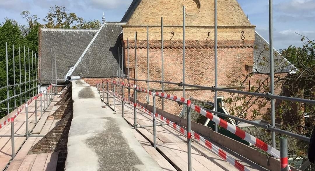 Onderhoud Ruinekerk muren