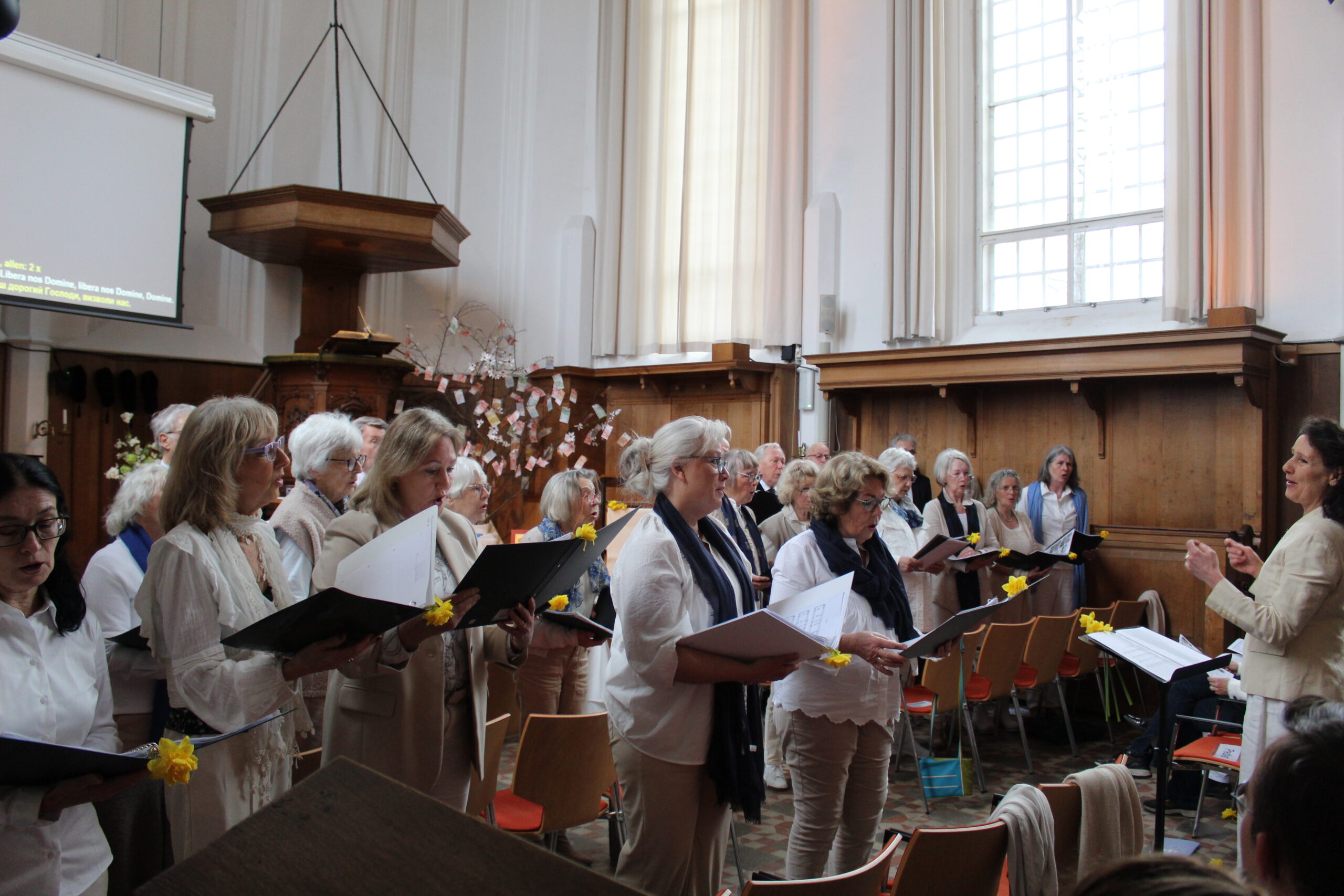 Meezingen met de Zanggroep Ruïnekerk